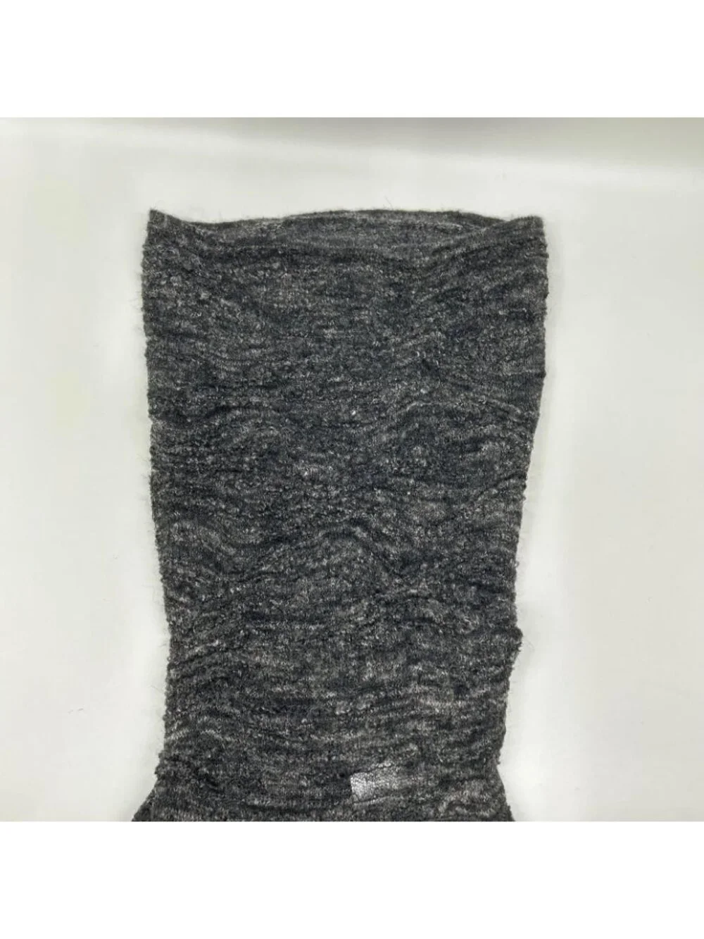 Chanel Gray Alpaca Blend Turtleneck Knit 38 Sweater